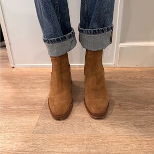 Dolce Vita Brown Ankle Boots Size 9